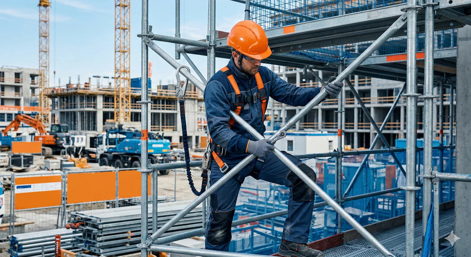 Seguridad en los Trabajos de Armado de Andamios